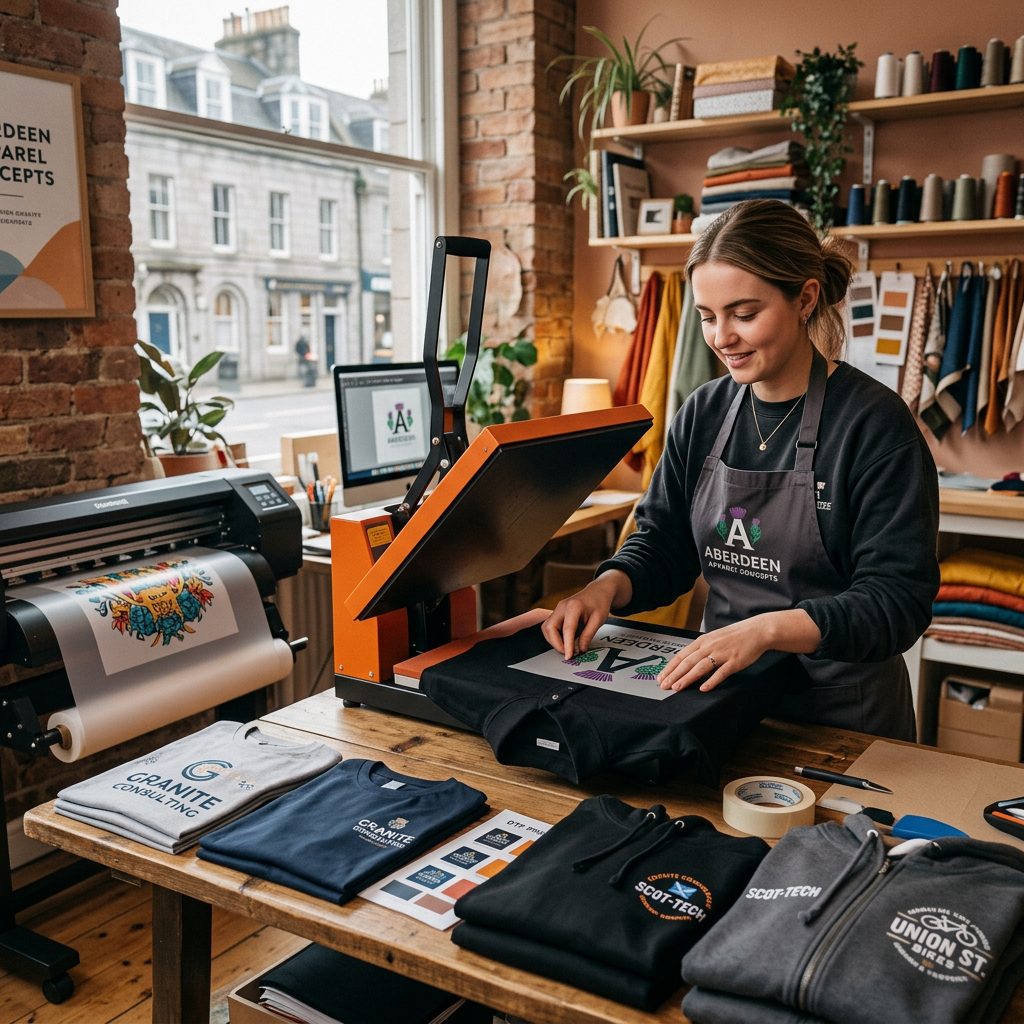 Aberdeen's Guide to Personalized Business Apparel with DTF