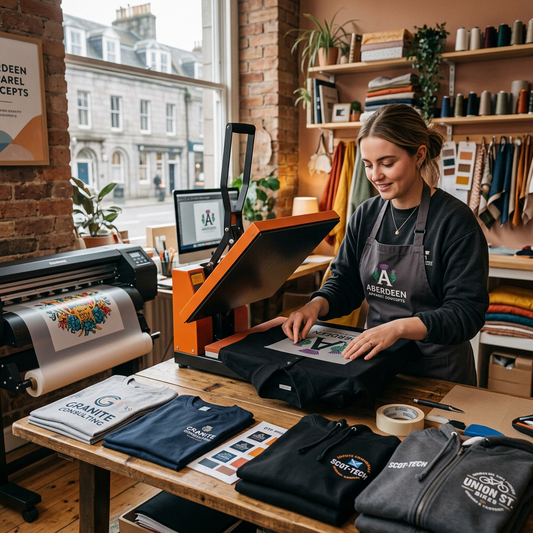 Aberdeen's Guide to Personalized Business Apparel with DTF