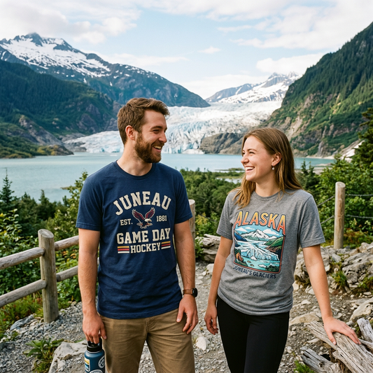 Juneau's Best Custom T-Shirts: From Glaciers to Game Day