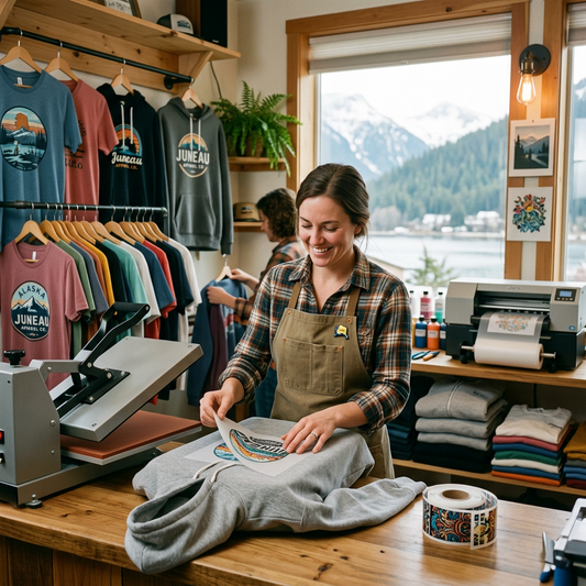 Custom DTF Printing in Juneau: Your Local Apparel Guide