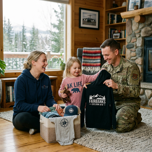 Eielson AFB & Fairbanks: Custom Apparel for Military Families
