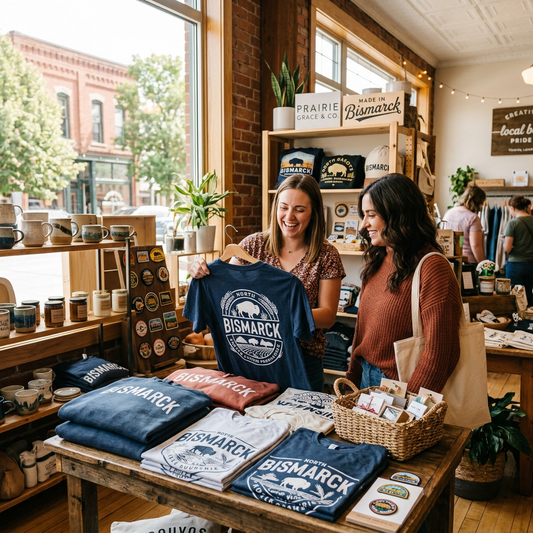 Celebrating Bismarck: Unique DTF Designs & Local Gifts