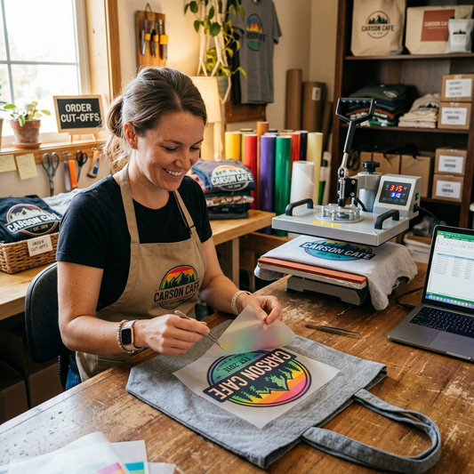 Carson City Small Business Branding with DTF Transfers