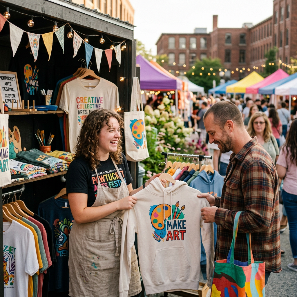 Pawtucket Arts Festival: Custom Apparel for Creatives