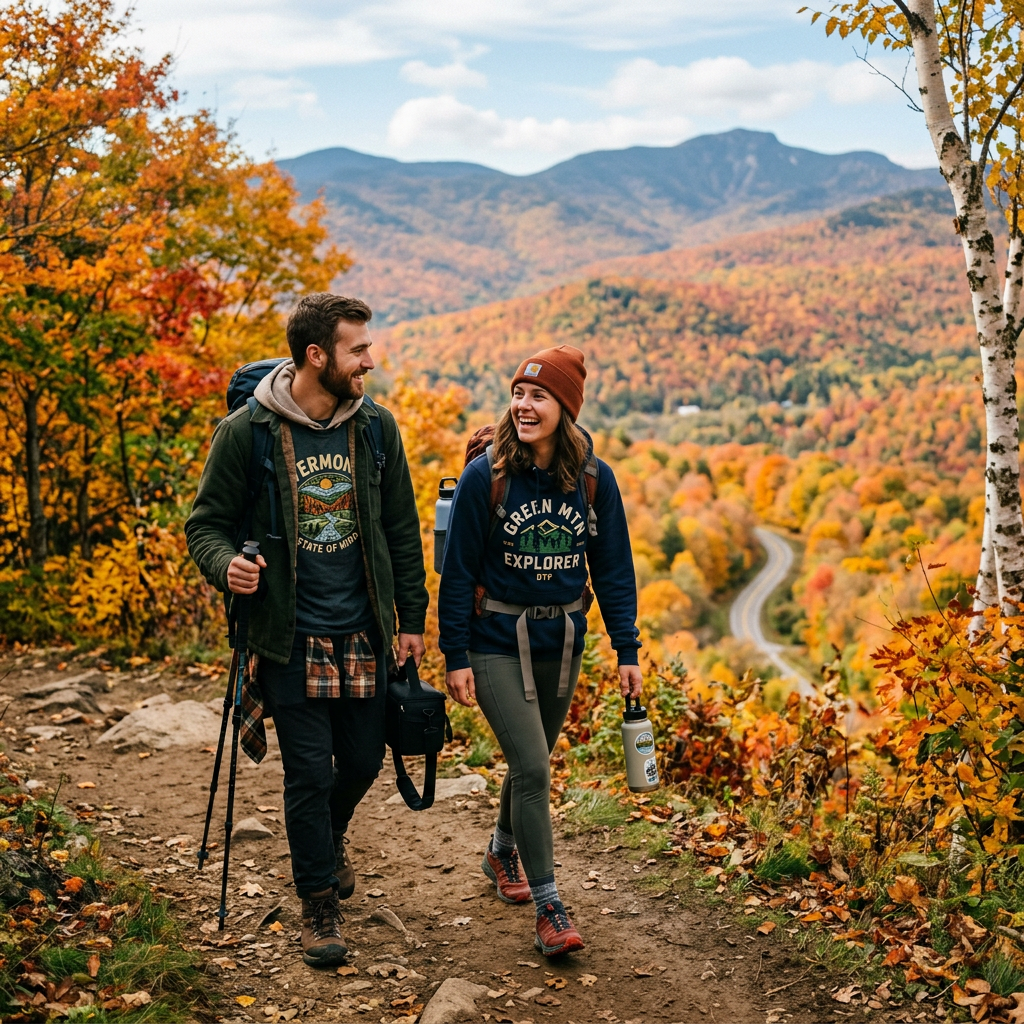 Explore VT: Unique DTF Designs for Every Vermont Adventure