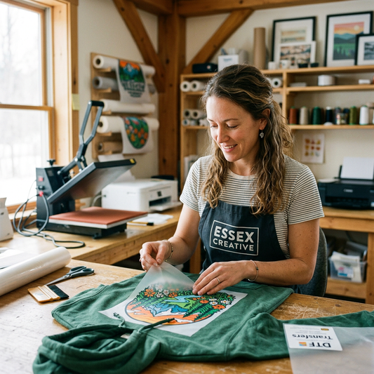 Custom DTF Transfers: Your Essex VT Business's Secret Weapon
