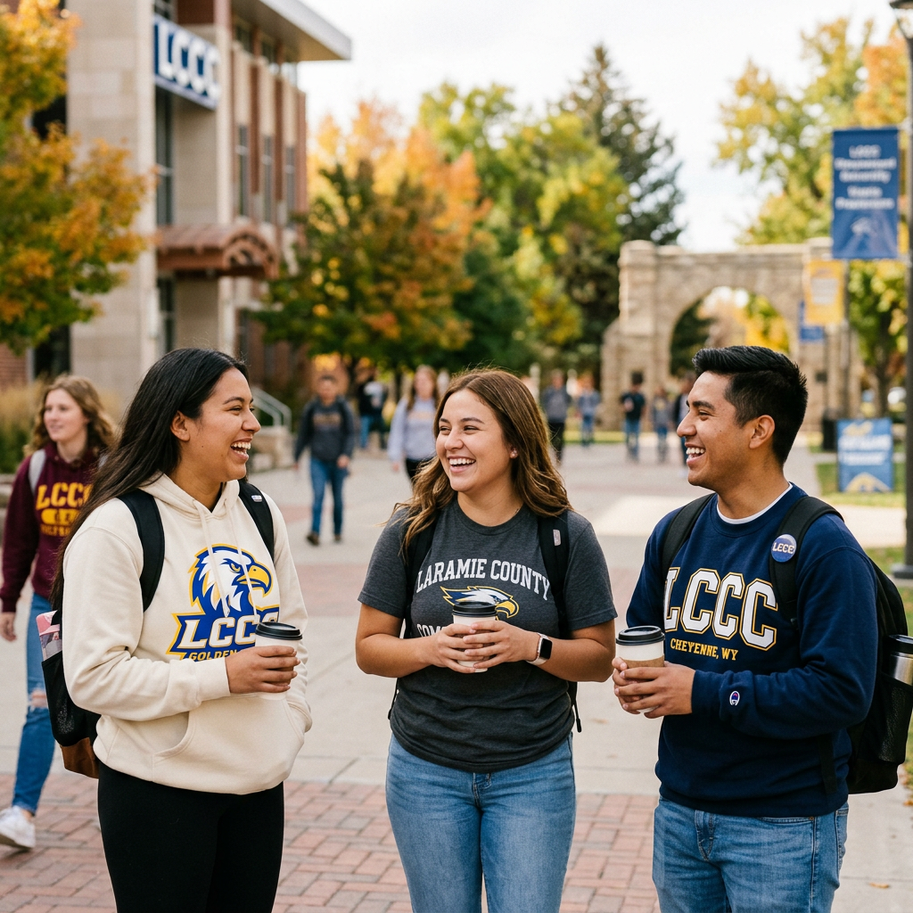 LCCC Spirit Wear: Custom DTF Transfers in Cheyenne