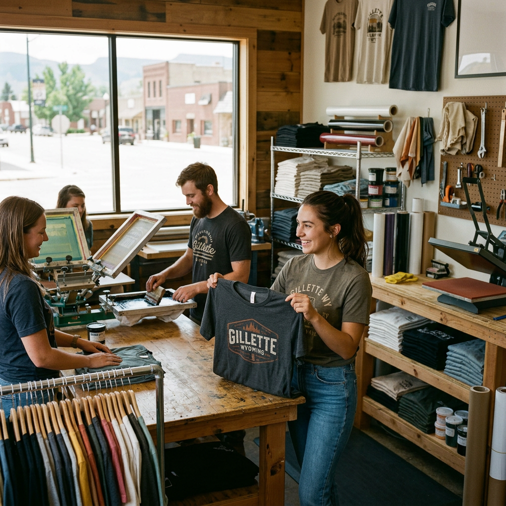 Custom T-Shirts in Gillette: Your Go-To Guide
