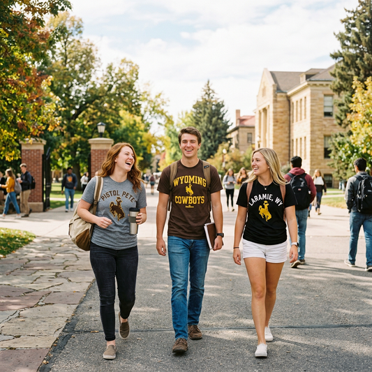 University of Wyoming DTF Shirts: Spirit Wear for Laramie