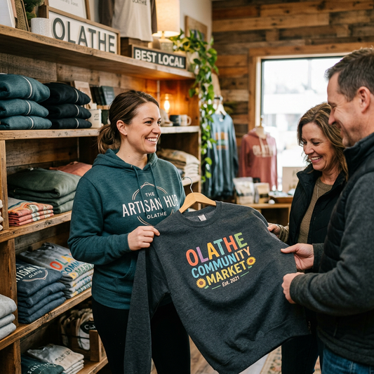 Custom DTF Apparel for Olathe Businesses | Unleash Your Brand