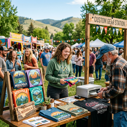 DTF Printing Missoula Events: Custom Gear for Local Festivals