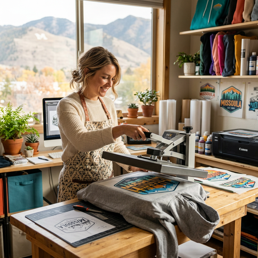 Design Your Own Missoula Apparel: DTF Printing Guide