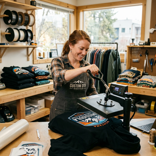 Custom DTF Missoula Business: High-Quality Apparel Branding