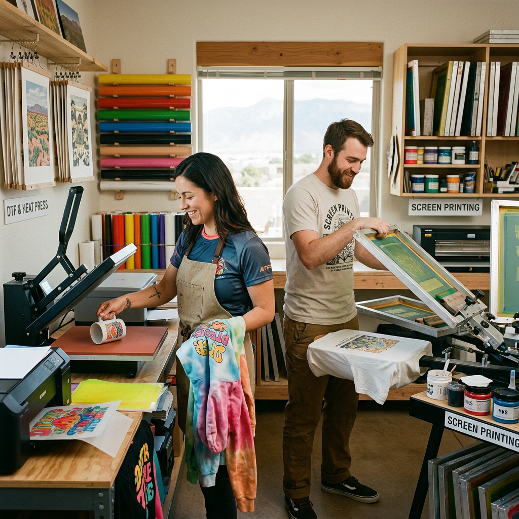 DTF Transfers vs. Screen Printing: Rio Rancho Guide