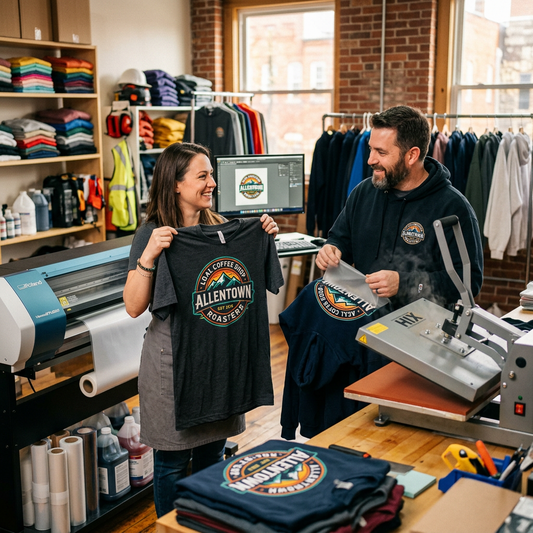 Top 5 Reasons Allentown Businesses Choose DTF Printing