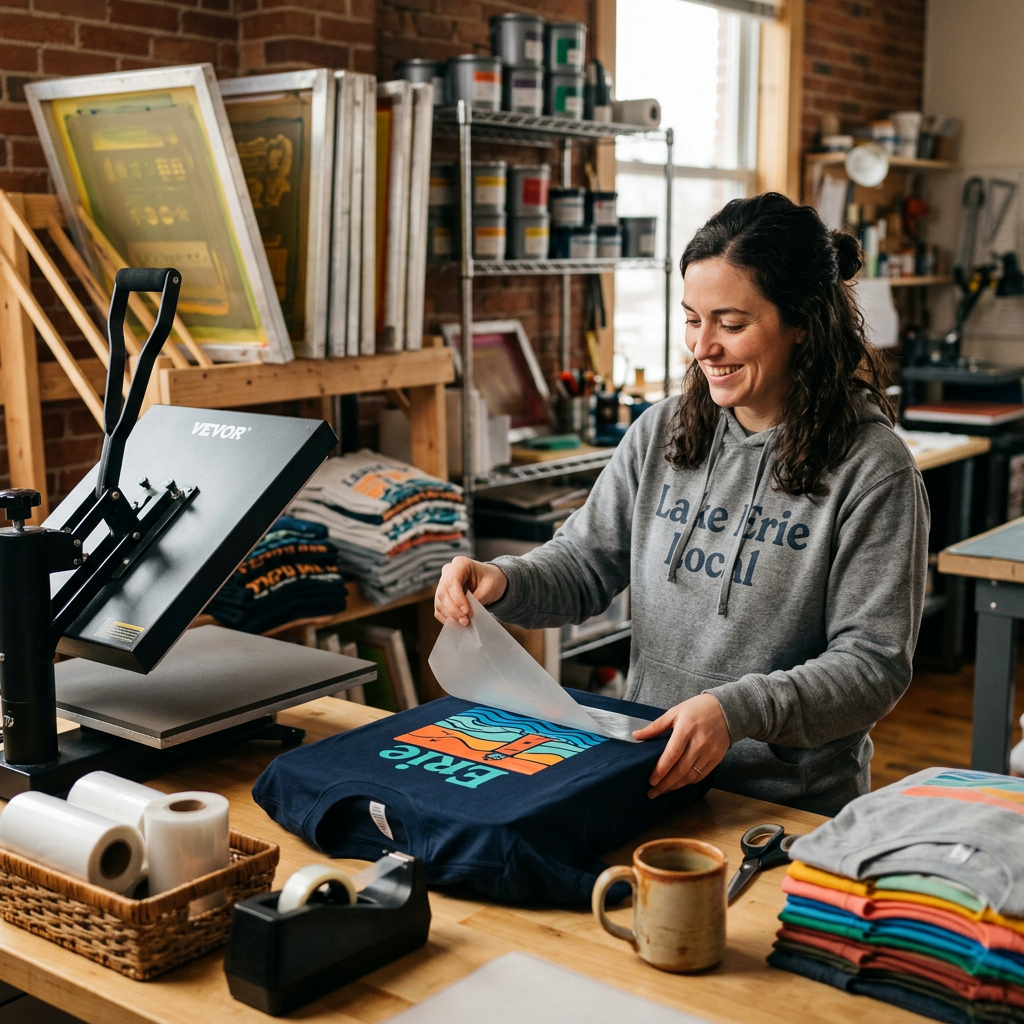 DTF Transfers vs. Screen Printing: What's Best for Erie?