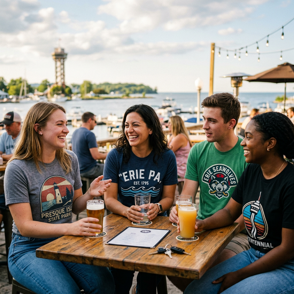 Erie's Top 5 Custom T-Shirt Ideas for Local Pride