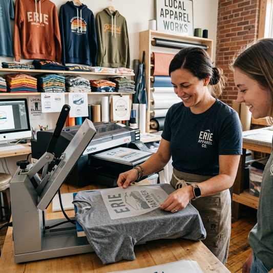 Custom DTF Printing in Erie: Your Local Apparel Partner