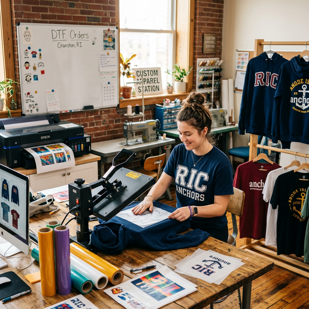 Rhode Island College DTF: Custom Apparel in Cranston, RI