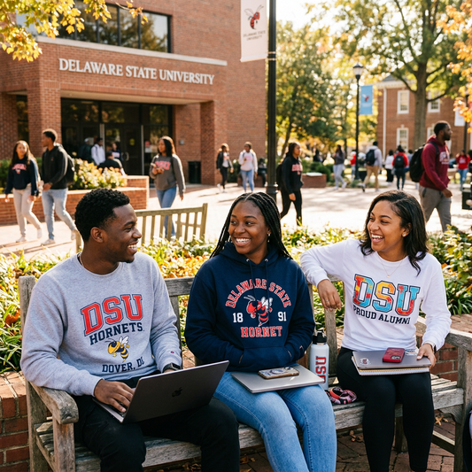 Delaware State University Apparel: Custom DTF Ideas