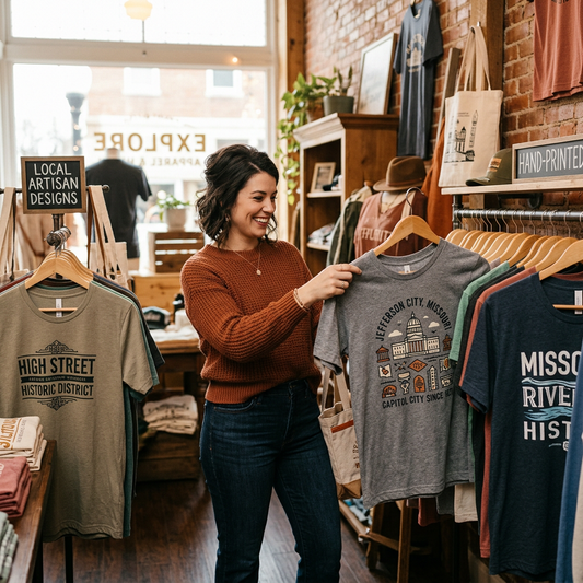 Exploring Jefferson City's History: Unique Apparel Designs