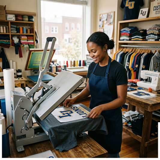 Custom Apparel & Lincoln University DTF Shirts in Jeff City