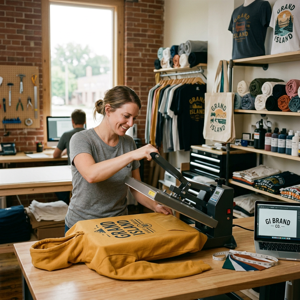 Print On Demand Grand Island: Start Your Custom Brand!