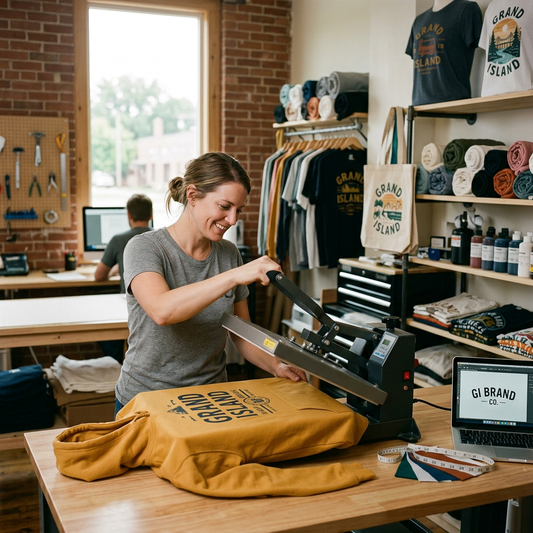 Print On Demand Grand Island: Start Your Custom Brand!