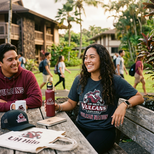 UH Hilo Vulcans Fan Gear: Custom DTF Shirts & More