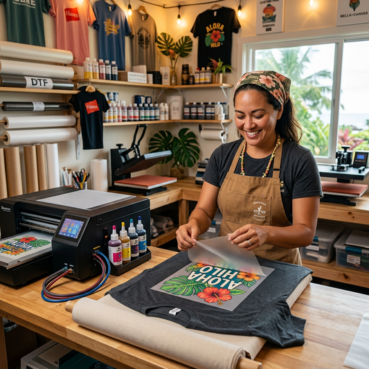 Custom T-Shirts in Hilo: Your Guide to DTF Printing