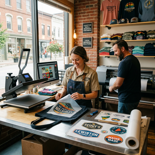 Unlock Your Brand: Custom DTF for Lewiston Small Businesses
