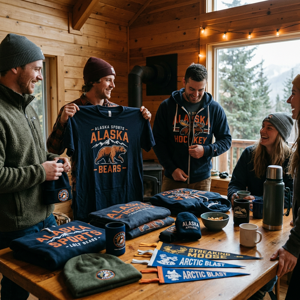 Game Day Ready: Alaska Sports DTF Apparel & Gear