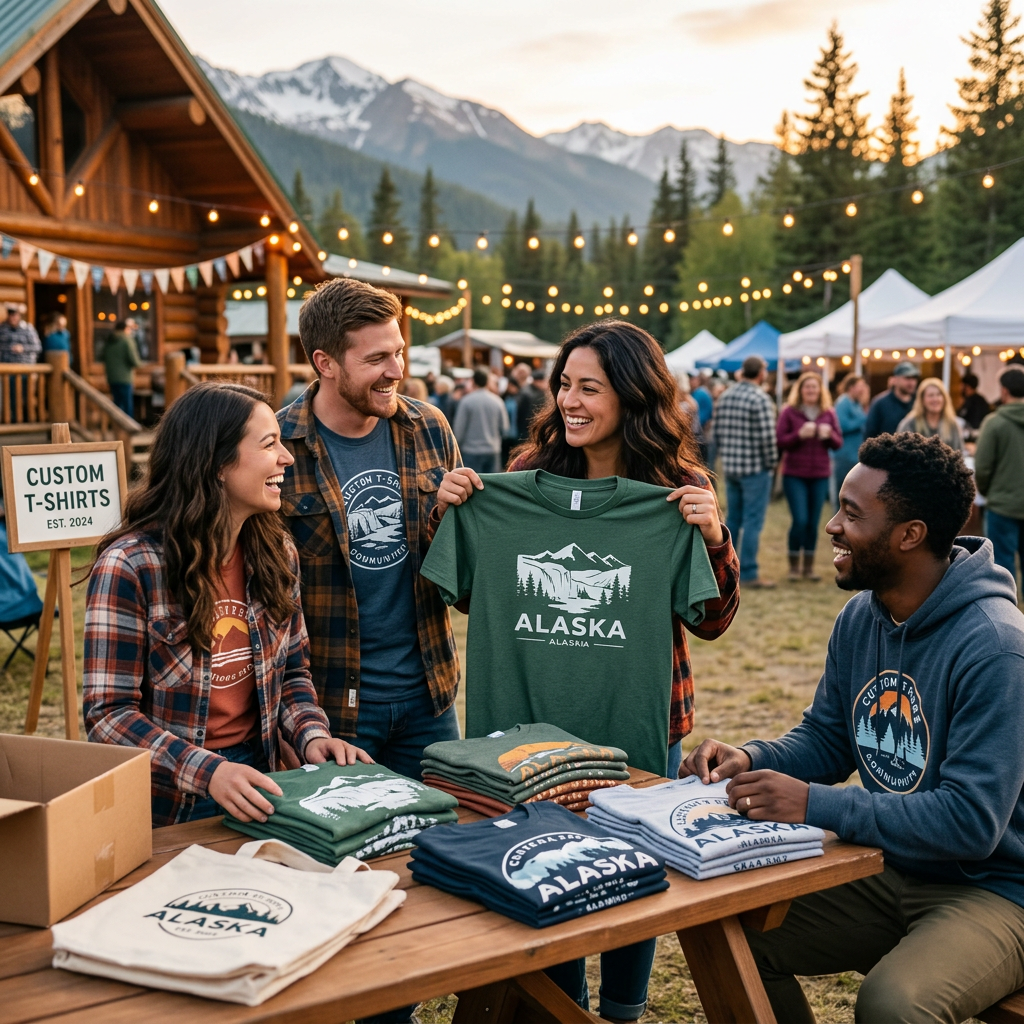 Your Guide to Custom T-Shirts for Alaska Events