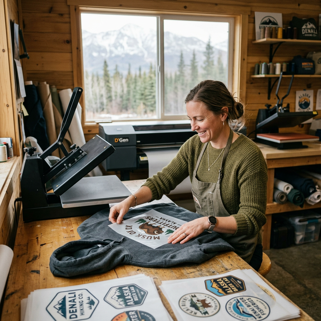 Custom DTF Transfers Alaska: Boost Your Local Brand