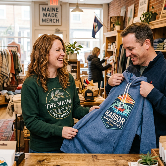 Top 5 Reasons Your Maine Business Needs Custom DTF Apparel