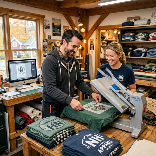 Custom Apparel for NH Businesses: DTF Printing Solutions