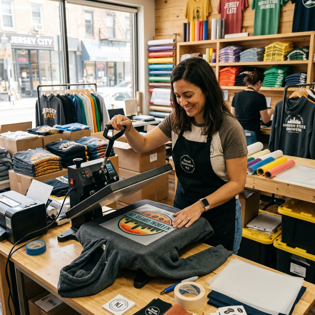 Custom Apparel for Your NJ Small Business: DTF Solutions