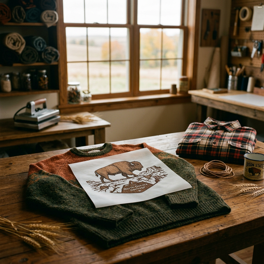 North Dakota Heritage Apparel: Custom DTF Design Guide