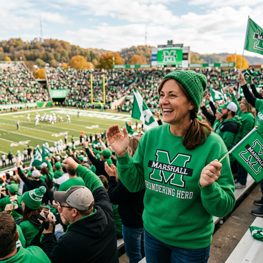 Marshall Thundering Herd DTF: Custom Fan Gear in WV