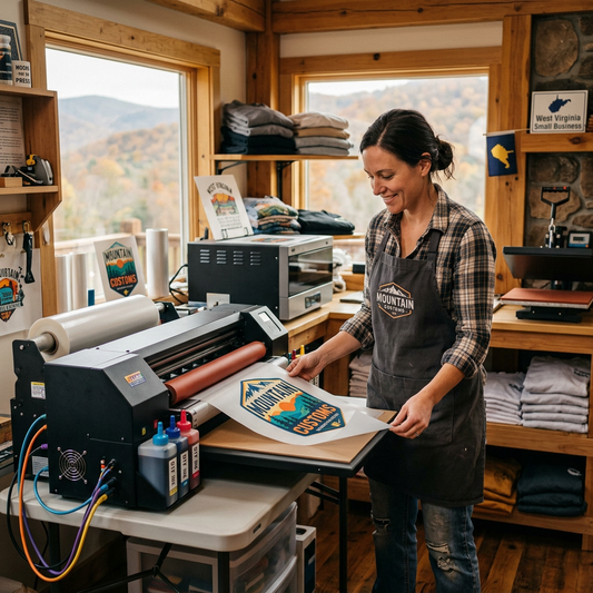 DTF Printing for West Virginia Small Businesses