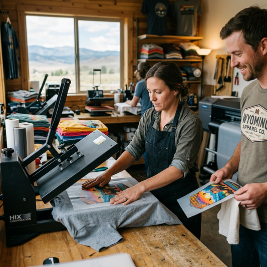 Wyoming's Best Custom T-Shirt Printing: DTF Explained