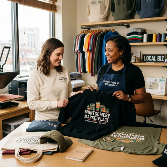Montgomery Businesses: Elevate Your Brand with DTF Apparel