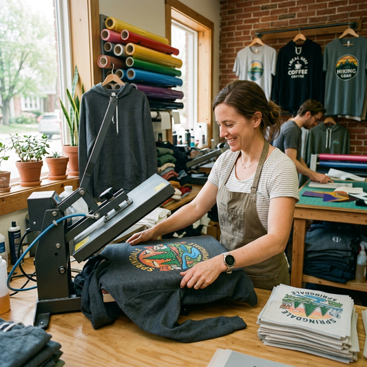 Custom DTF Transfers for Springdale Businesses & Brands