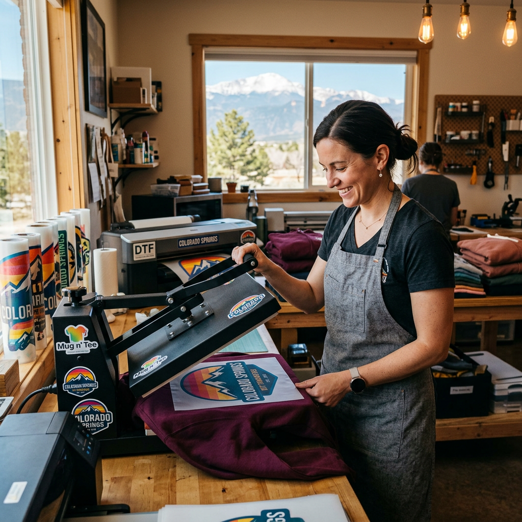 DTF Transfers Colorado Springs: The Future of Apparel