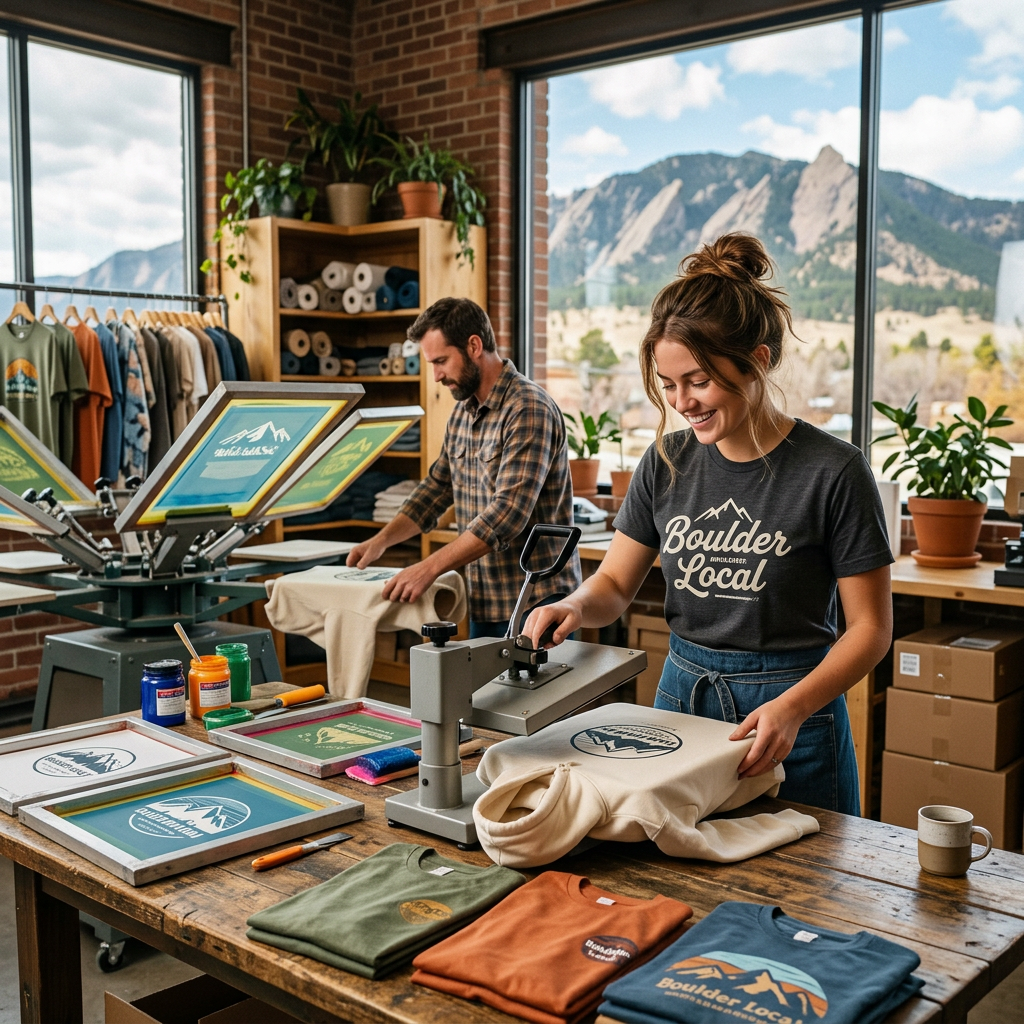 Print-on-Demand Boulder: Start Your Local Apparel Brand