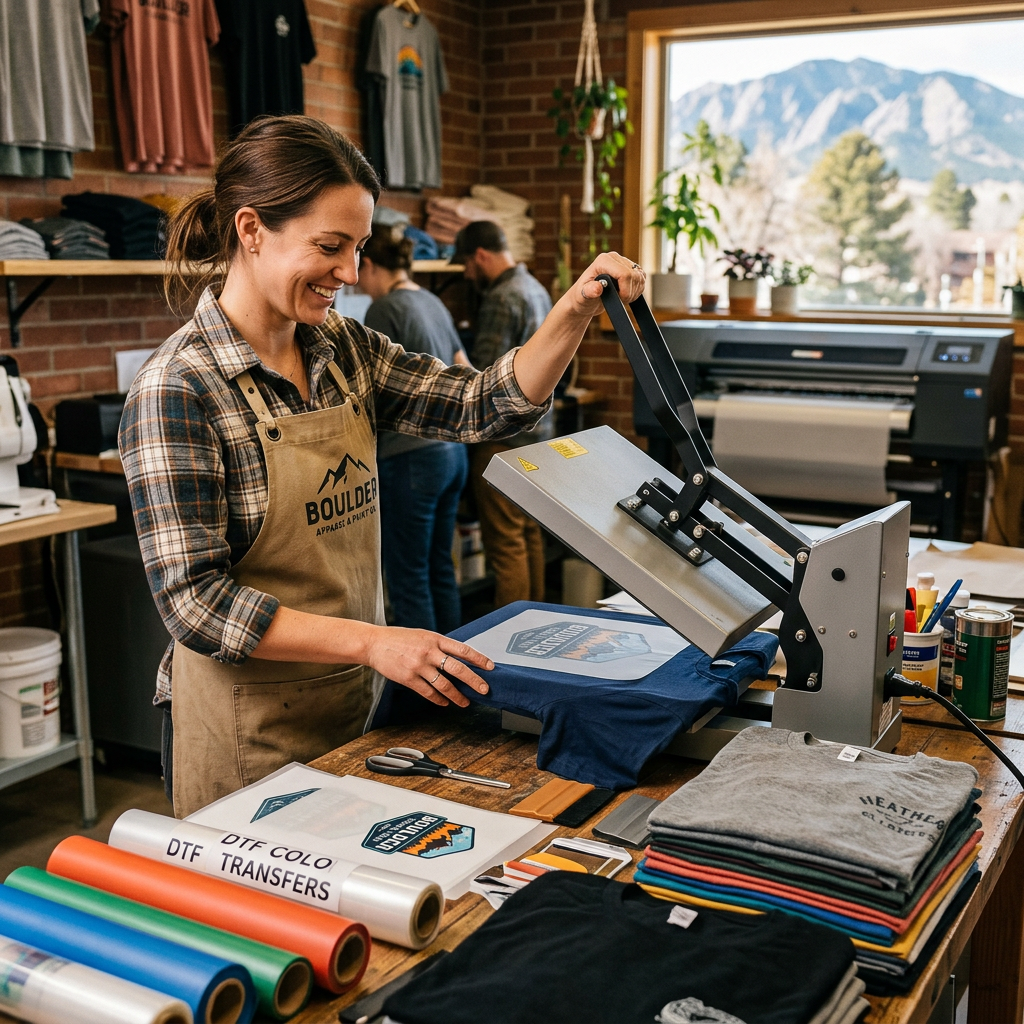 Custom DTF Printing in Boulder: Your Local Apparel Guide