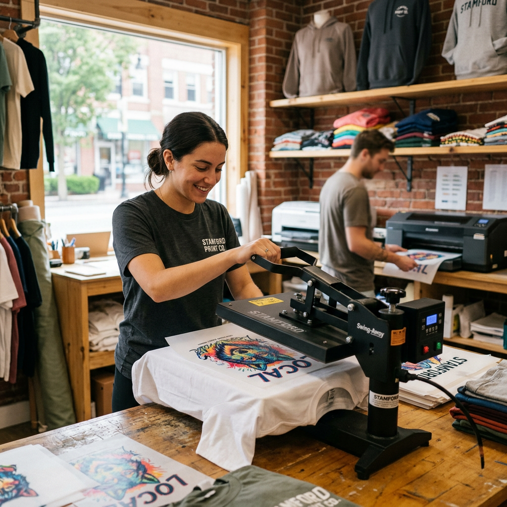 Custom DTF Printing in Stamford: Your Local Apparel Partner