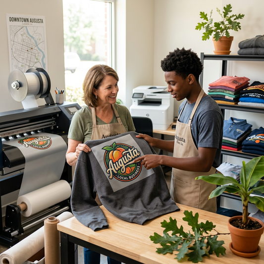 DTF Printing for Businesses Augusta: Custom Apparel Guide