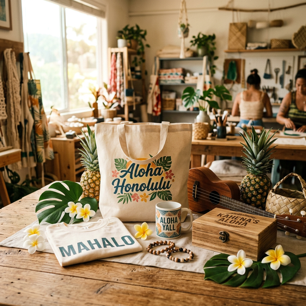 Honolulu Souvenirs DTF: Personalized Hawaiian Gift Ideas