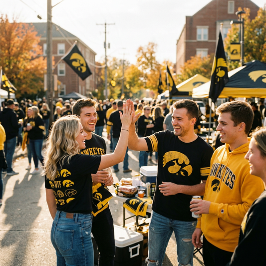 Iowa Hawkeyes DTF Shirts: Game Day Ready in Iowa City